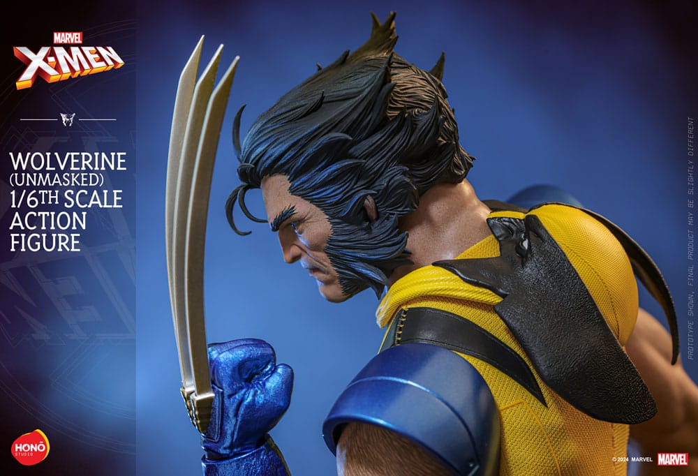Marvel X-Men Action Figure 1/6 Wolverine (Unmasked) 28cm - Action Figures - Hono Studio - Hobby Figures UK