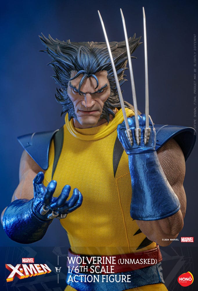 Marvel X-Men Action Figure 1/6 Wolverine (Unmasked) 28cm - Action Figures - Hono Studio - Hobby Figures UK