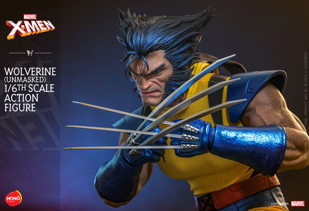 Marvel X-Men Action Figure 1/6 Wolverine (Unmasked) 28cm - Action Figures - Hono Studio - Hobby Figures UK