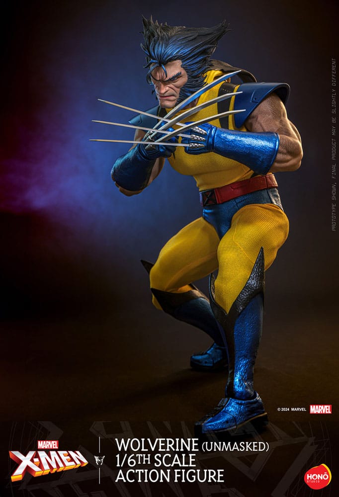 Marvel X-Men Action Figure 1/6 Wolverine (Unmasked) 28cm - Action Figures - Hono Studio - Hobby Figures UK