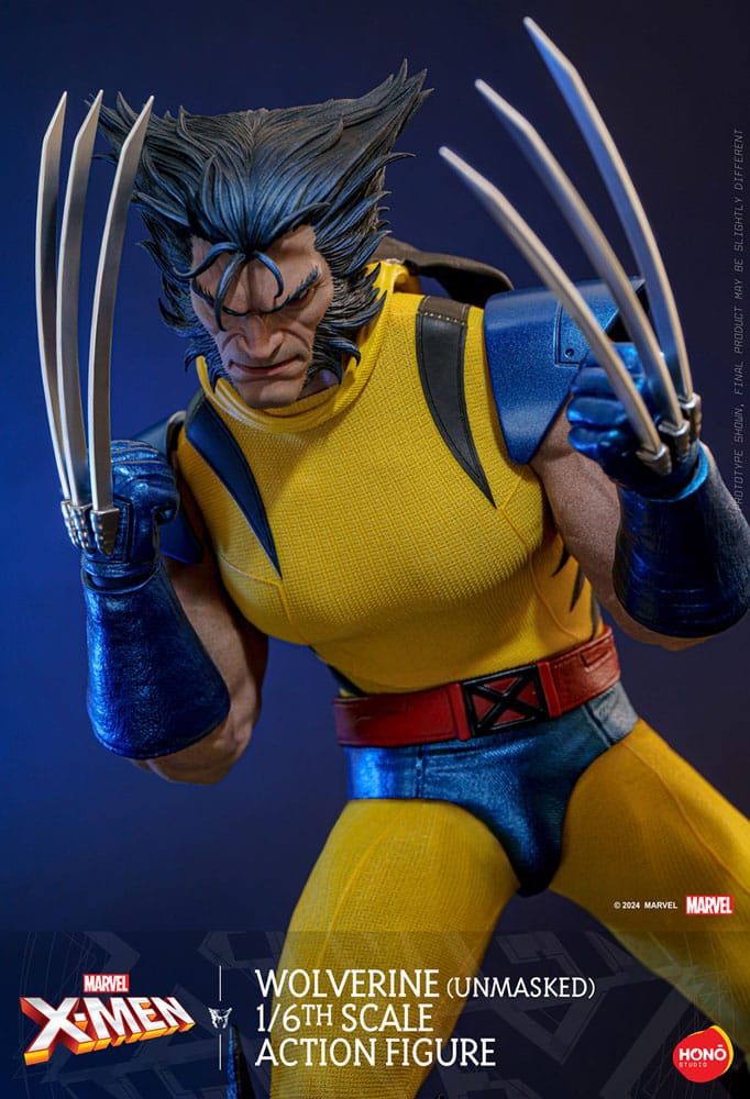 Marvel X-Men Action Figure 1/6 Wolverine (Unmasked) 28cm - Action Figures - Hono Studio - Hobby Figures UK