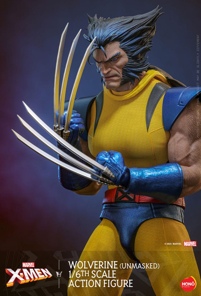 Marvel X-Men Action Figure 1/6 Wolverine (Unmasked) 28cm - Action Figures - Hono Studio - Hobby Figures UK