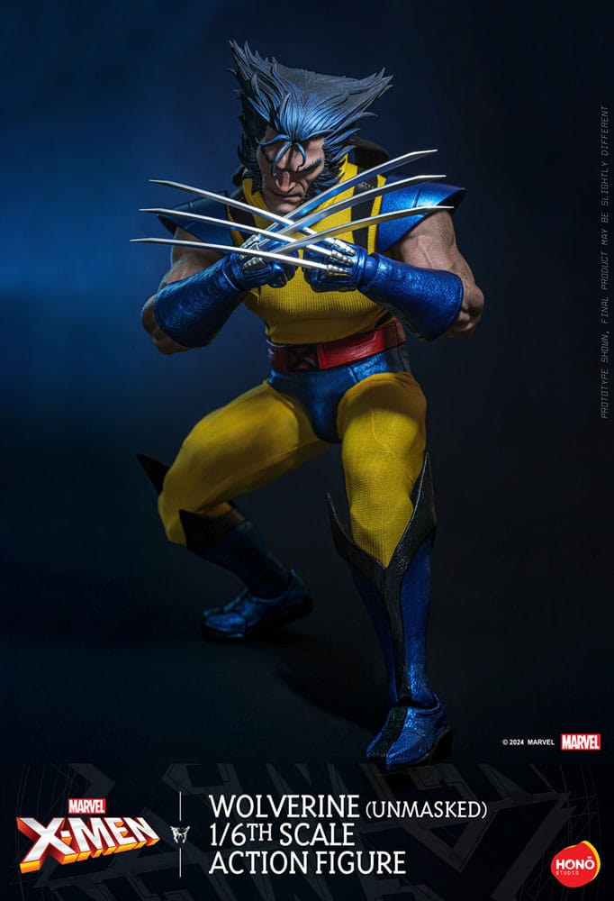 Marvel X-Men Action Figure 1/6 Wolverine (Unmasked) 28cm - Action Figures - Hono Studio - Hobby Figures UK