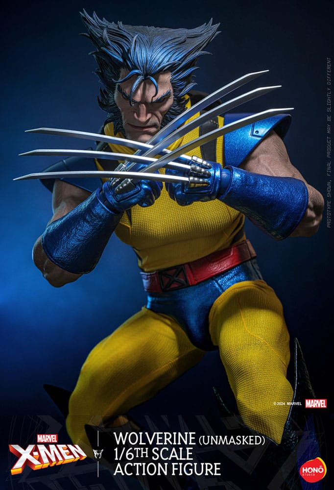 Marvel X-Men Action Figure 1/6 Wolverine (Unmasked) 28cm - Action Figures - Hono Studio - Hobby Figures UK