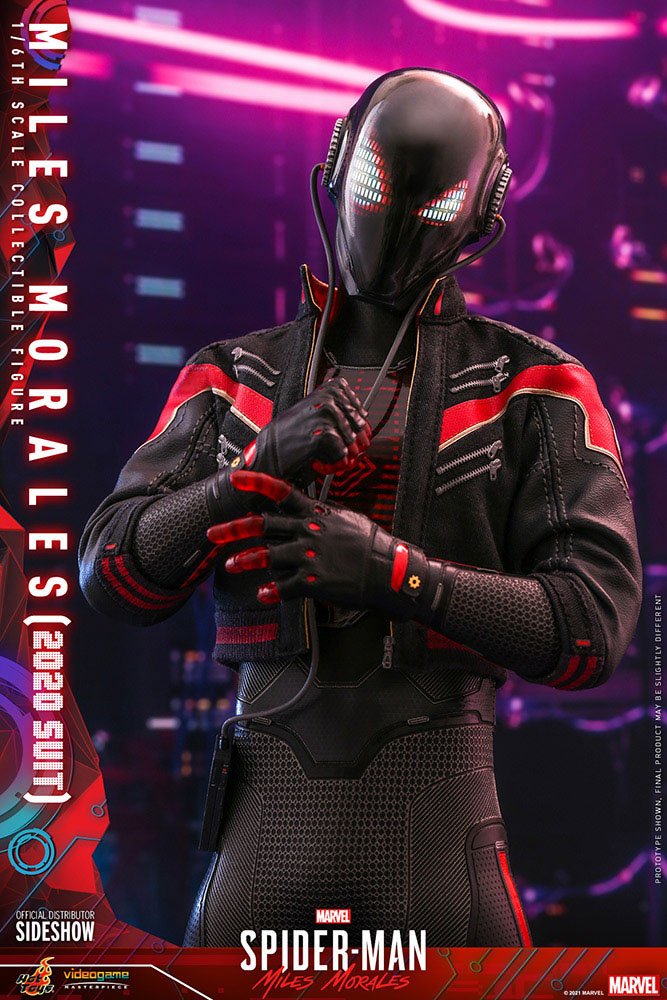 Marvel's Spider-Man: Miles Morales Video Game Masterpiece Action Figure 1/6 Miles Morales (2020 Suit) - Action Figures - Hot Toys - Hobby Figures UK