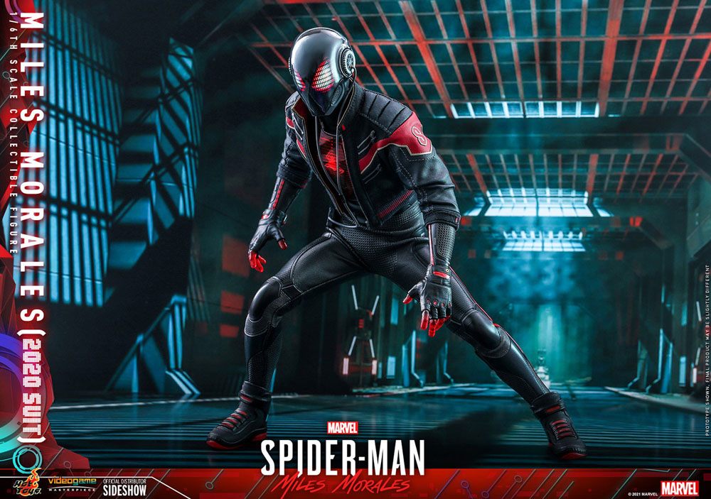 Marvel's Spider-Man: Miles Morales Video Game Masterpiece Action Figure 1/6 Miles Morales (2020 Suit) - Action Figures - Hot Toys - Hobby Figures UK