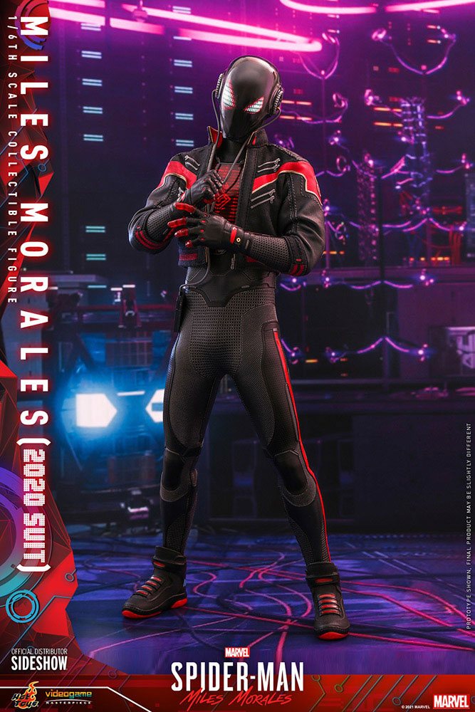 Marvel's Spider-Man: Miles Morales Video Game Masterpiece Action Figure 1/6 Miles Morales (2020 Suit) - Action Figures - Hot Toys - Hobby Figures UK