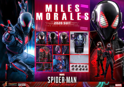 Marvel's Spider-Man: Miles Morales Video Game Masterpiece Action Figure 1/6 Miles Morales (2020 Suit) - Action Figures - Hot Toys - Hobby Figures UK