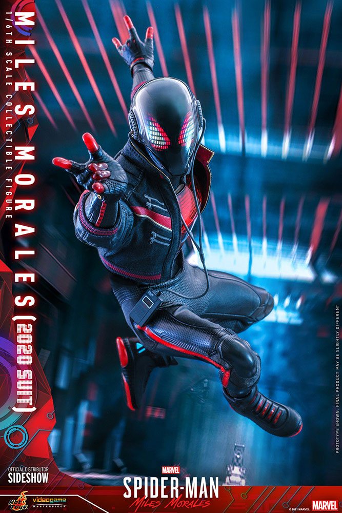 Marvel's Spider-Man: Miles Morales Video Game Masterpiece Action Figure 1/6 Miles Morales (2020 Suit) - Action Figures - Hot Toys - Hobby Figures UK
