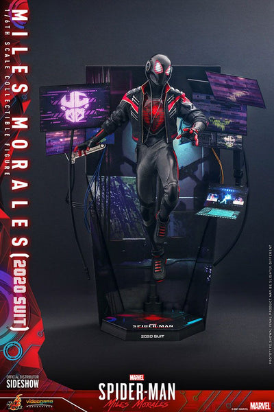 Marvel's Spider-Man: Miles Morales Video Game Masterpiece Action Figure 1/6 Miles Morales (2020 Suit) - Action Figures - Hot Toys - Hobby Figures UK