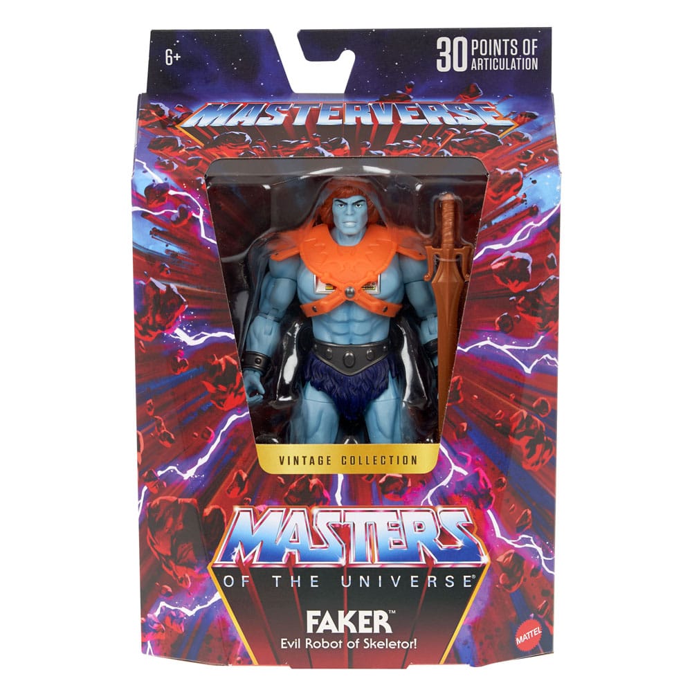 Masters of the Universe Masterverse Vintage Collection Action Figure Faker 18cm - Action Figures - Mattel - Hobby Figures UK
