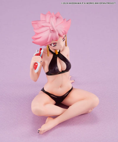 Mayonaka Punch Melty Princess PVC Statue Live Palm Size 9cm - Scale Statue - Megahouse - Hobby Figures UK