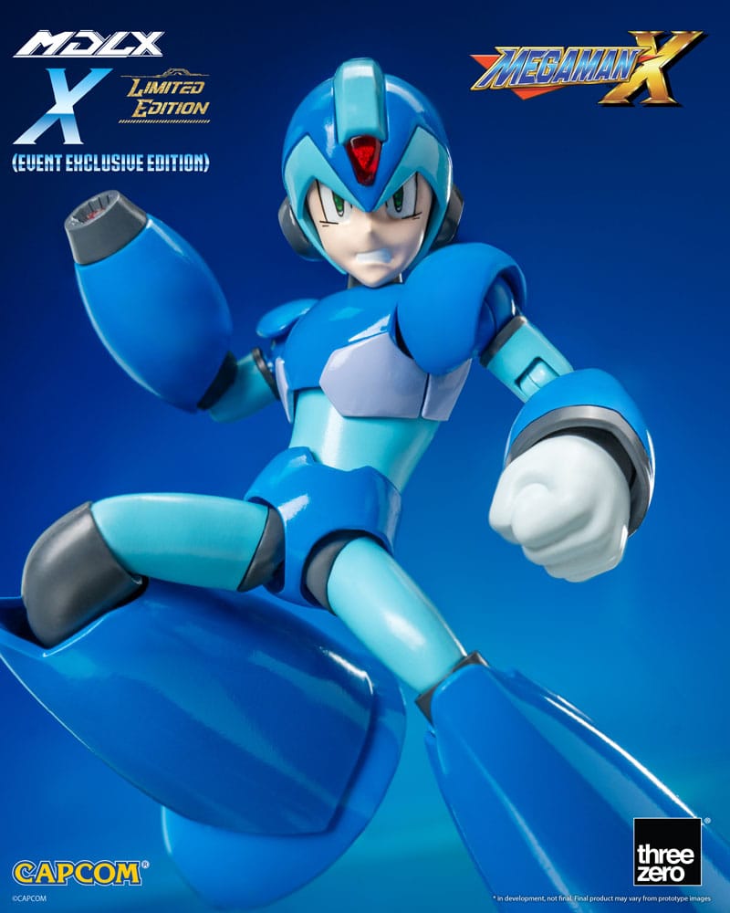 Mega Man MDLX Action Figure Rockman X / Mega Man X 12cm heo Exclusive - Action Figures - ThreeZero - Hobby Figures UK