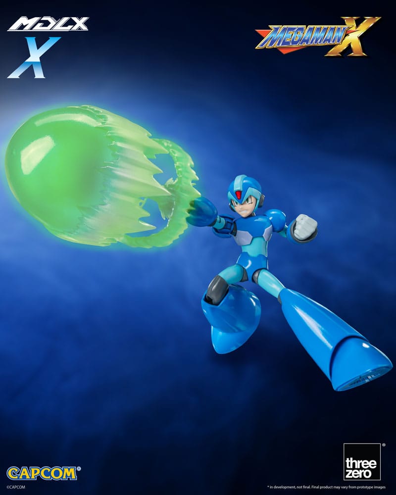 Mega Man MDLX Action Figure Rockman X / Mega Man X 12cm - Action Figures - ThreeZero - Hobby Figures UK