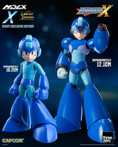Mega Man MDLX Action Figure Rockman X / Mega Man X 12cm heo Exclusive - Action Figures - ThreeZero - Hobby Figures UK