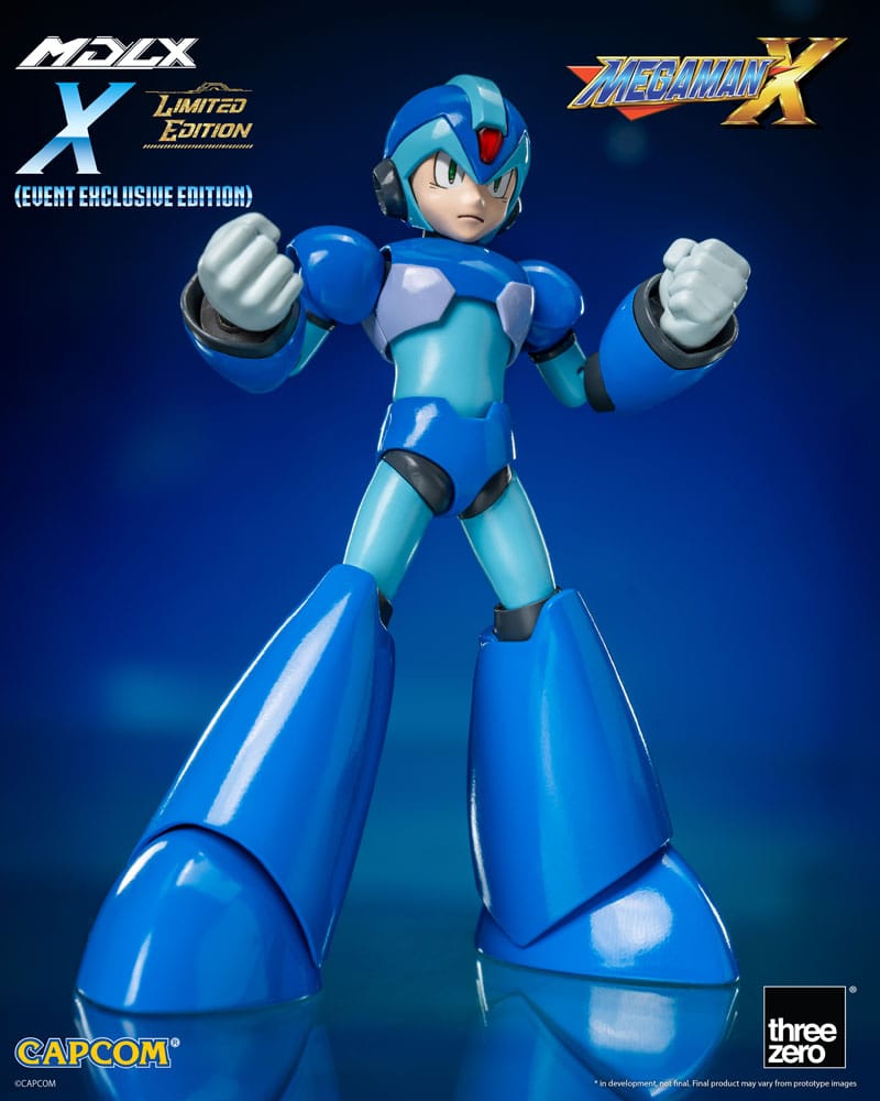 Mega Man MDLX Action Figure Rockman X / Mega Man X 12cm heo Exclusive - Action Figures - ThreeZero - Hobby Figures UK