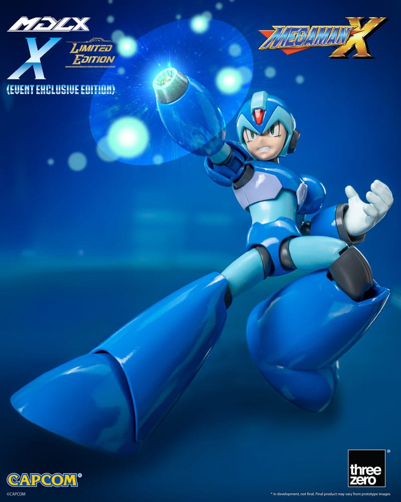 Mega Man MDLX Action Figure Rockman X / Mega Man X 12cm heo Exclusive - Action Figures - ThreeZero - Hobby Figures UK