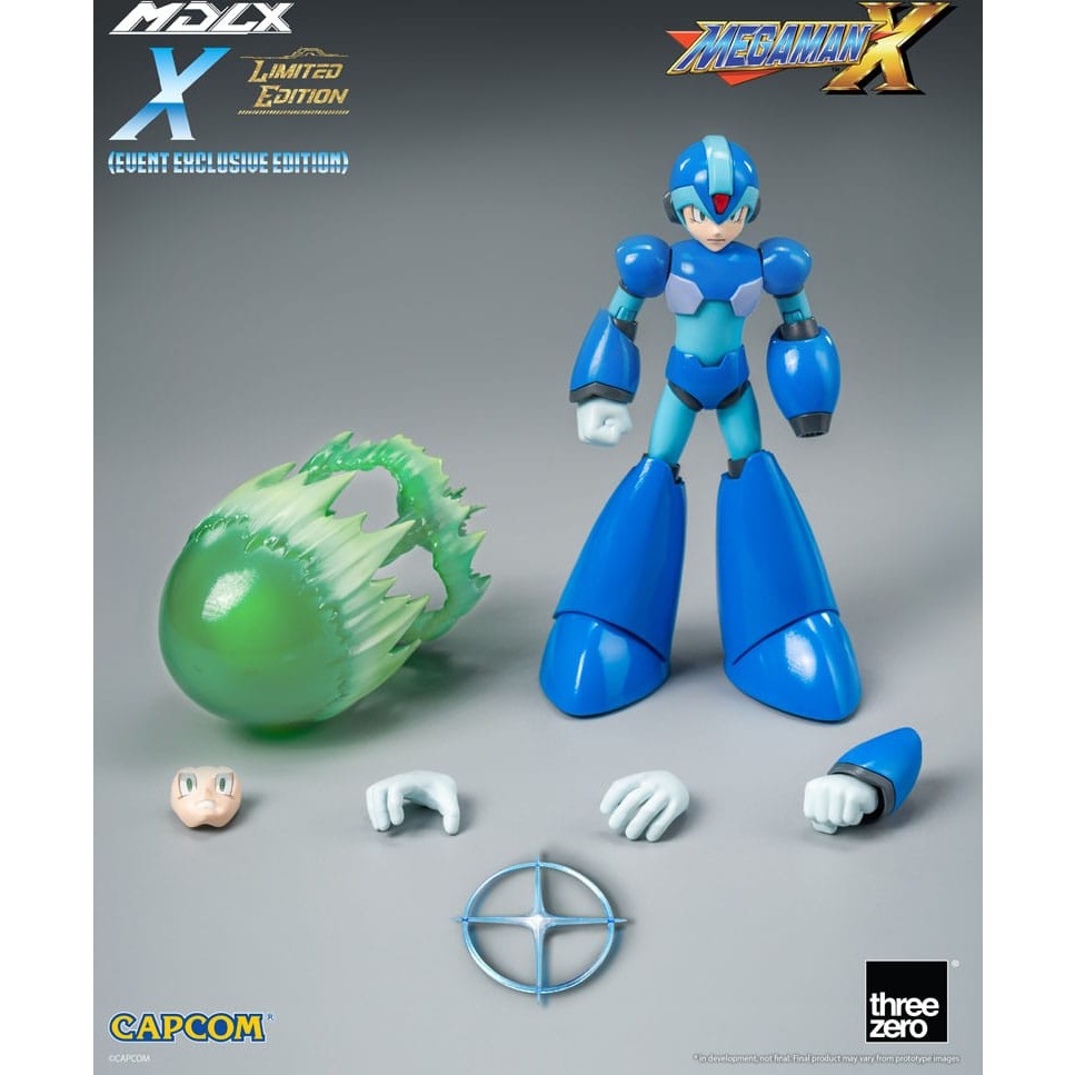 Mega Man MDLX Action Figure Rockman X / Mega Man X 12cm heo Exclusive - Action Figures - ThreeZero - Hobby Figures UK