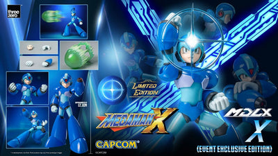 Mega Man MDLX Action Figure Rockman X / Mega Man X 12cm heo Exclusive - Action Figures - ThreeZero - Hobby Figures UK
