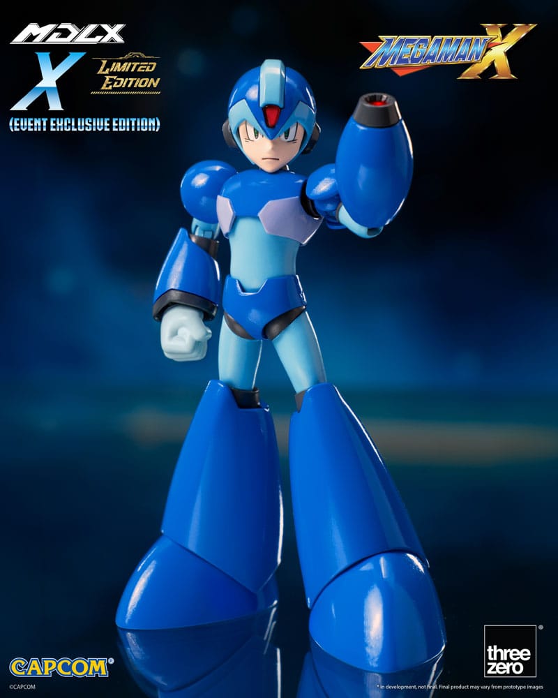 Mega Man MDLX Action Figure Rockman X / Mega Man X 12cm heo Exclusive - Action Figures - ThreeZero - Hobby Figures UK