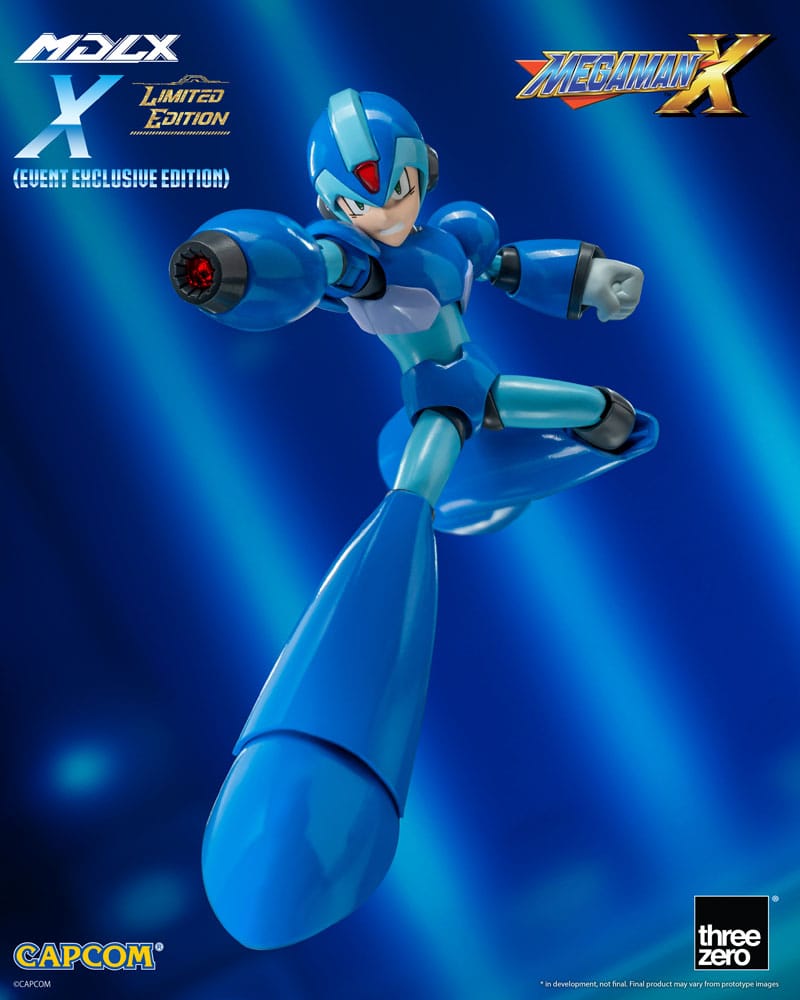 Mega Man MDLX Action Figure Rockman X / Mega Man X 12cm heo Exclusive - Action Figures - ThreeZero - Hobby Figures UK
