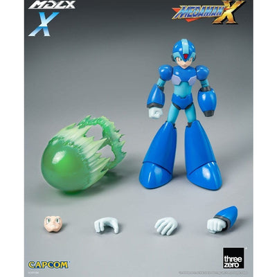 Mega Man MDLX Action Figure Rockman X / Mega Man X 12cm - Action Figures - ThreeZero - Hobby Figures UK