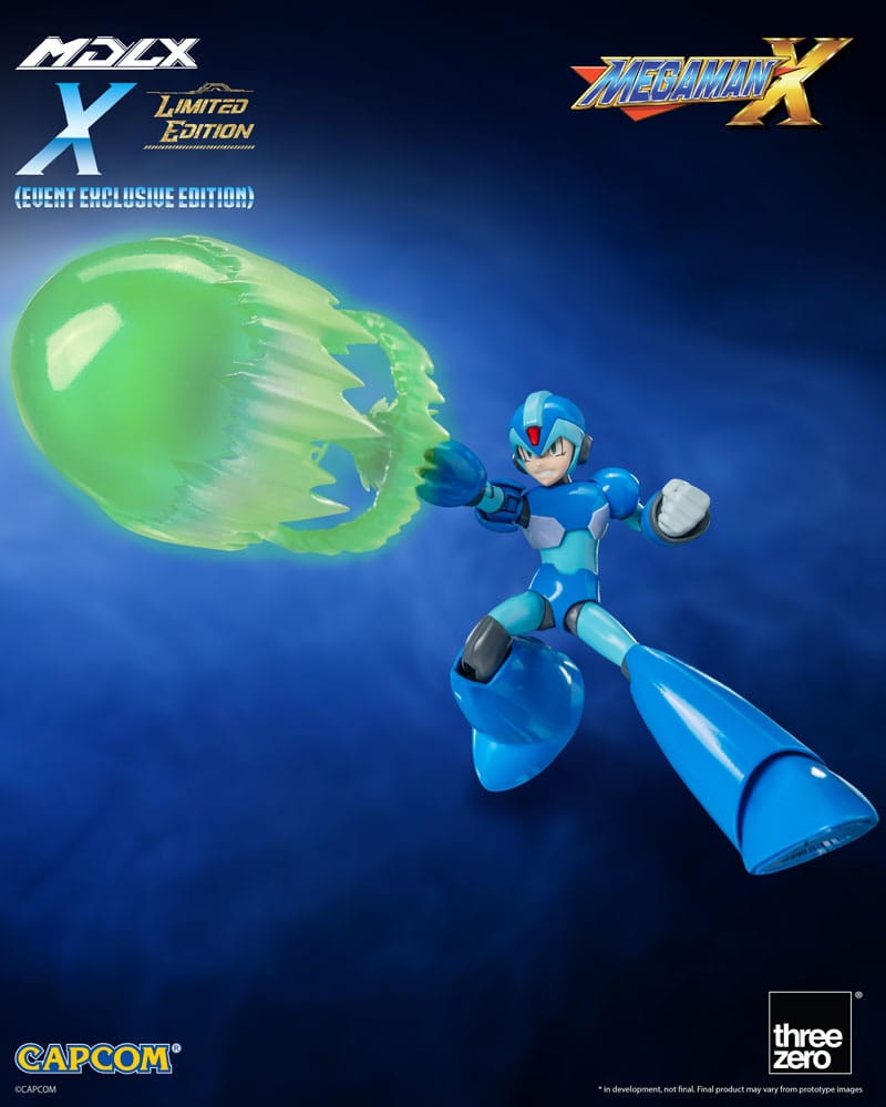 Mega Man MDLX Action Figure Rockman X / Mega Man X 12cm heo Exclusive - Action Figures - ThreeZero - Hobby Figures UK