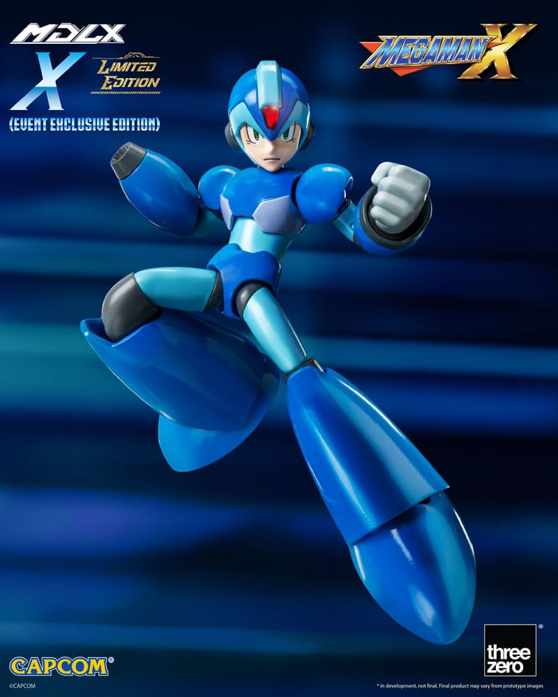 Mega Man MDLX Action Figure Rockman X / Mega Man X 12cm heo Exclusive - Action Figures - ThreeZero - Hobby Figures UK