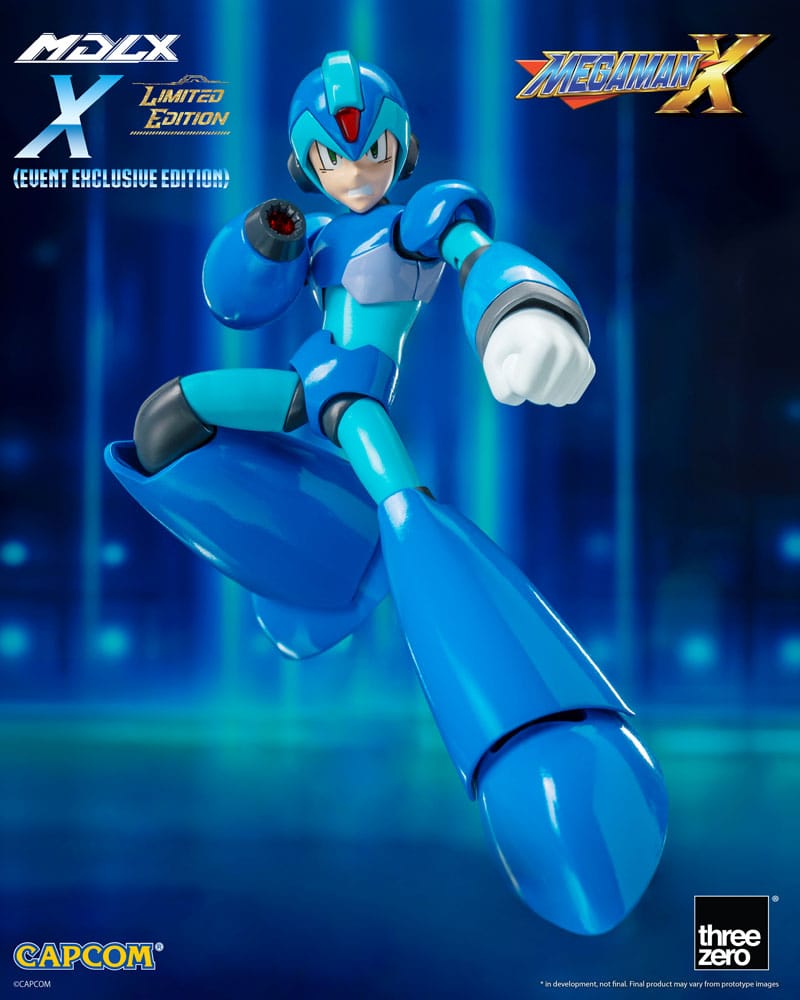 Mega Man MDLX Action Figure Rockman X / Mega Man X 12cm heo Exclusive - Action Figures - ThreeZero - Hobby Figures UK