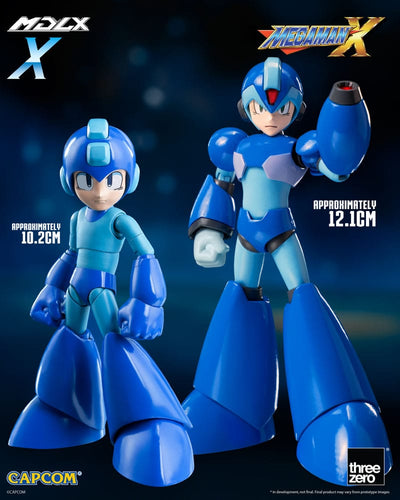 Mega Man MDLX Action Figure Rockman X / Mega Man X 12cm - Action Figures - ThreeZero - Hobby Figures UK