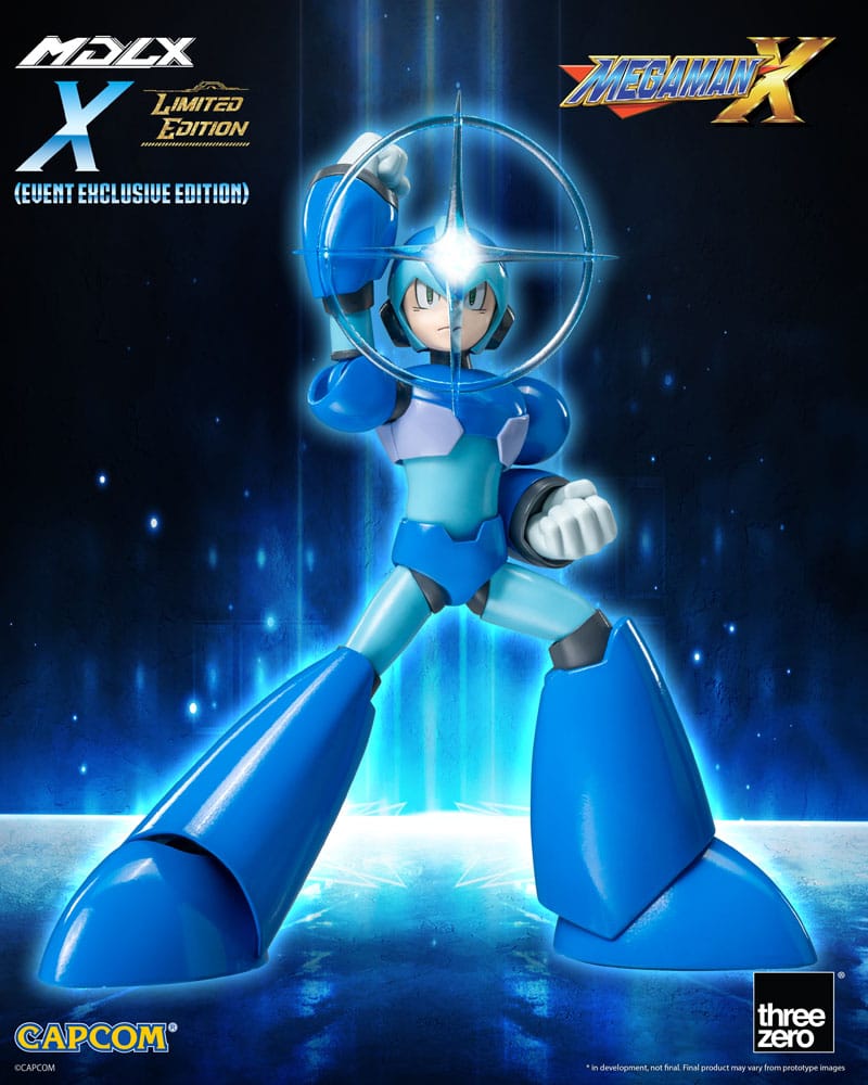 Mega Man MDLX Action Figure Rockman X / Mega Man X 12cm heo Exclusive - Action Figures - ThreeZero - Hobby Figures UK