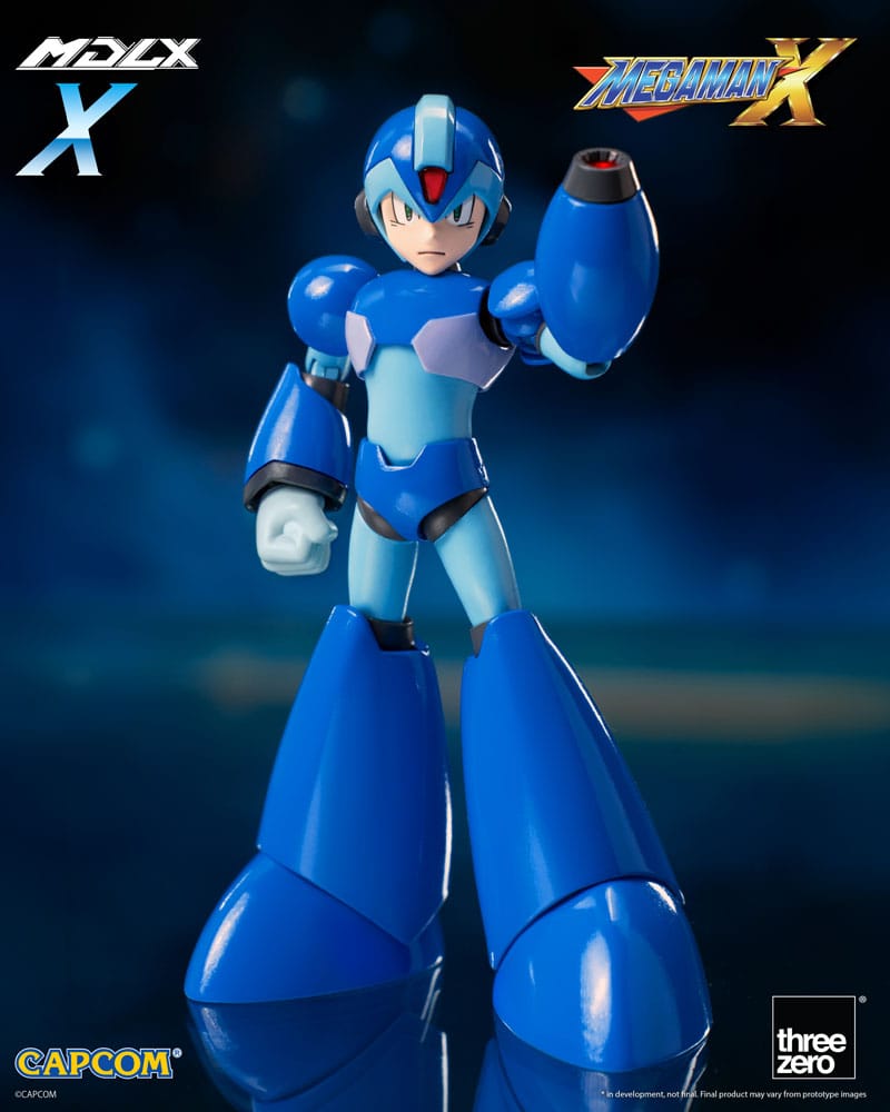 Mega Man MDLX Action Figure Rockman X / Mega Man X 12cm - Action Figures - ThreeZero - Hobby Figures UK