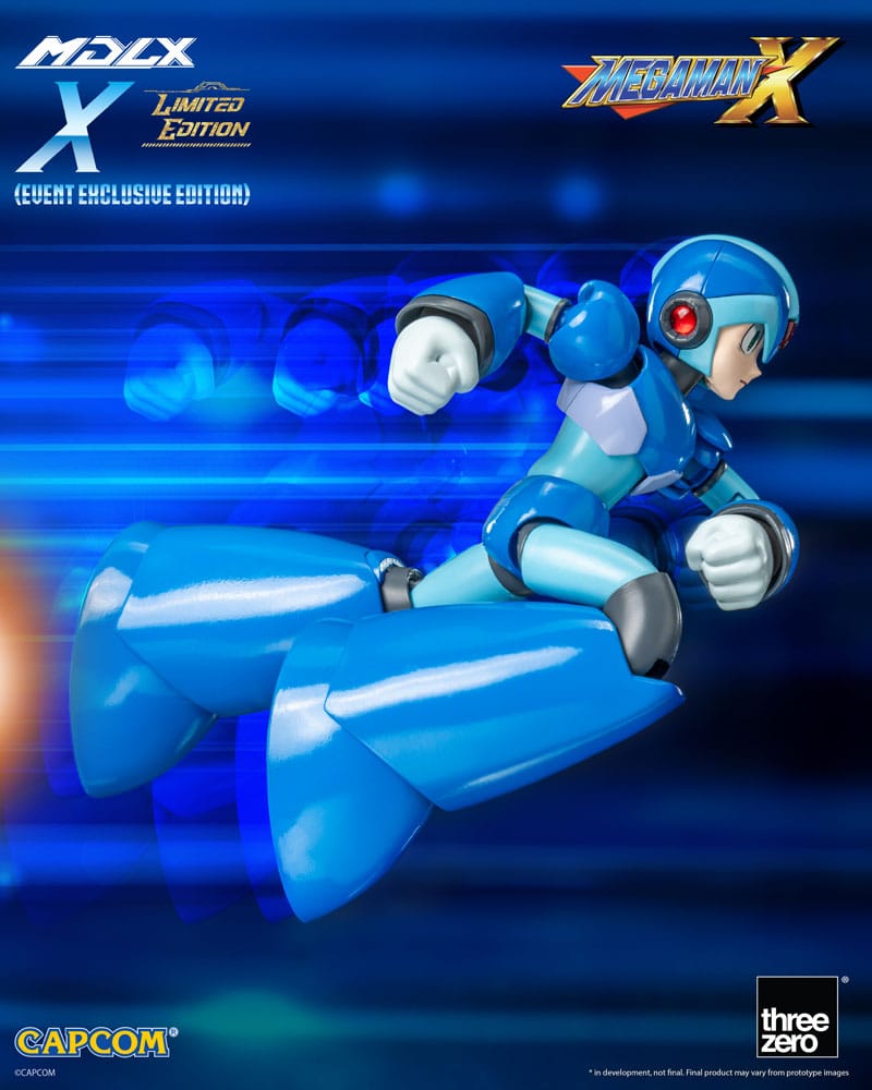 Mega Man MDLX Action Figure Rockman X / Mega Man X 12cm heo Exclusive - Action Figures - ThreeZero - Hobby Figures UK