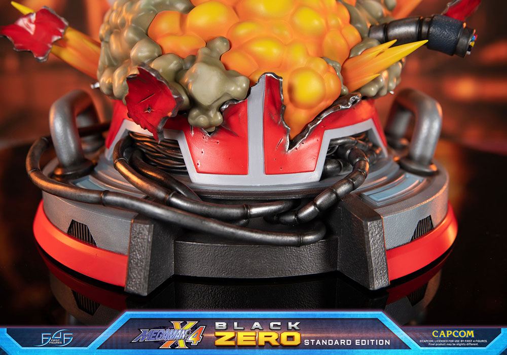 Mega Man X Statue Black Zero 43cm - Scale Statue - First 4 Figures - Hobby Figures UK