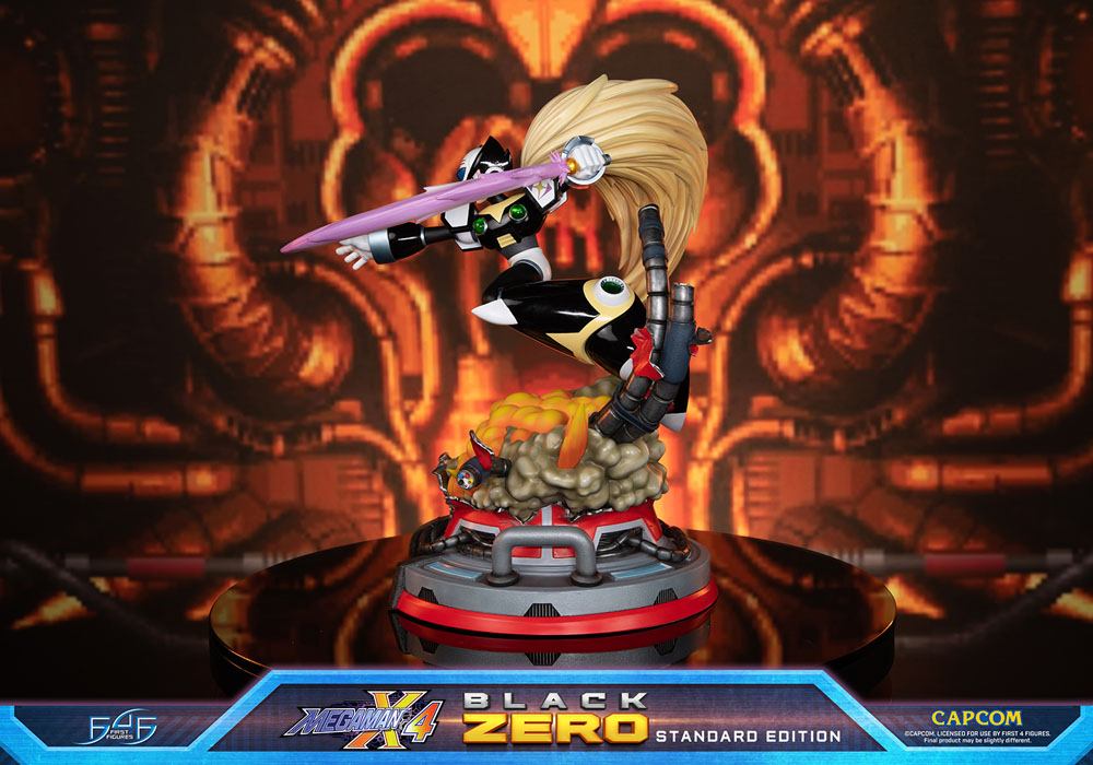 Mega Man X Statue Black Zero 43cm - Scale Statue - First 4 Figures - Hobby Figures UK
