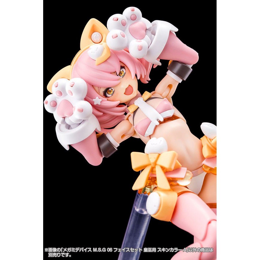Megami Device M.S.G 05 Action Figure Accessory Set Face Auv Skin Color A - Action Figures - Kotobukiya - Hobby Figures UK