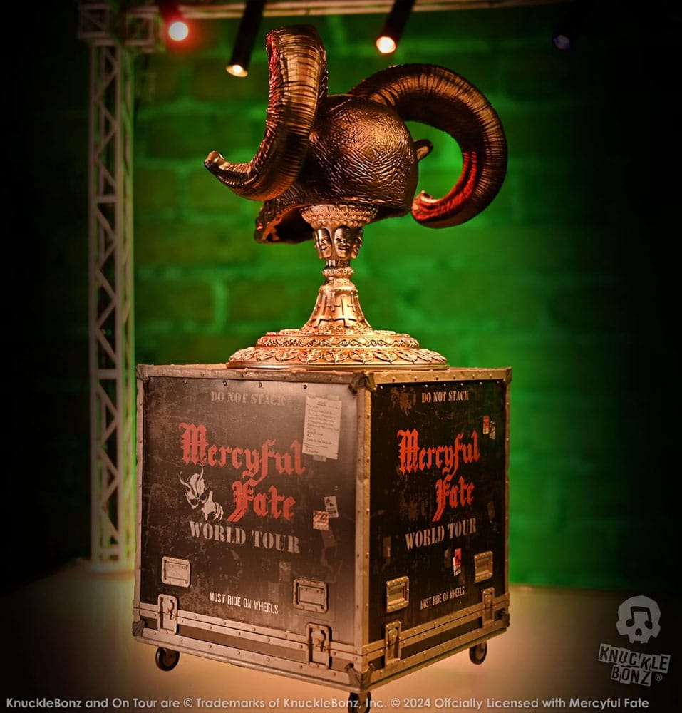 Mercyful Fate Rock Ikonz On Tour Road Case Statue & Stage Mask Set World Tour - Scale Statue - Knucklebonz - Hobby Figures UK
