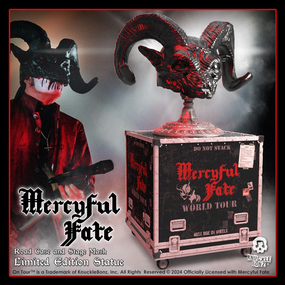 Mercyful Fate Rock Ikonz On Tour Road Case Statue & Stage Mask Set World Tour - Scale Statue - Knucklebonz - Hobby Figures UK