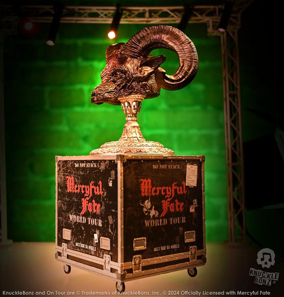 Mercyful Fate Rock Ikonz On Tour Road Case Statue & Stage Mask Set World Tour - Scale Statue - Knucklebonz - Hobby Figures UK