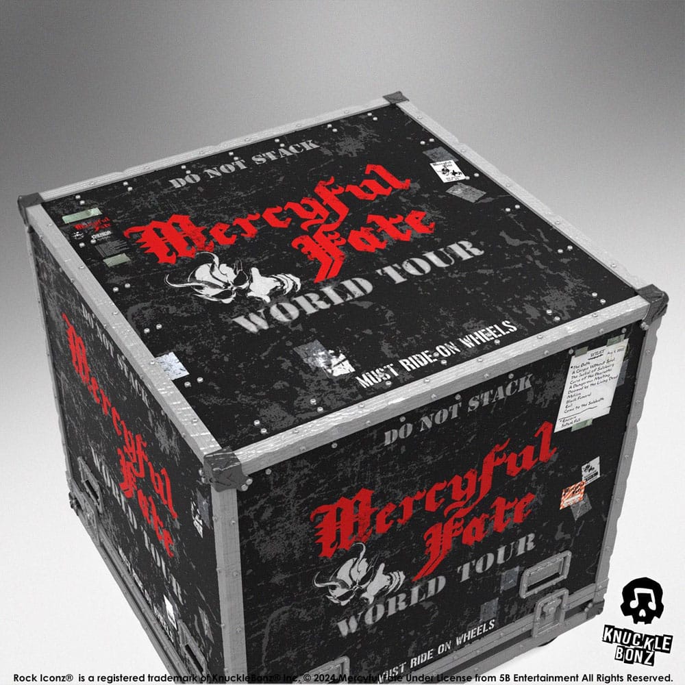 Mercyful Fate Rock Ikonz On Tour Road Case Statue & Stage Mask Set World Tour - Scale Statue - Knucklebonz - Hobby Figures UK