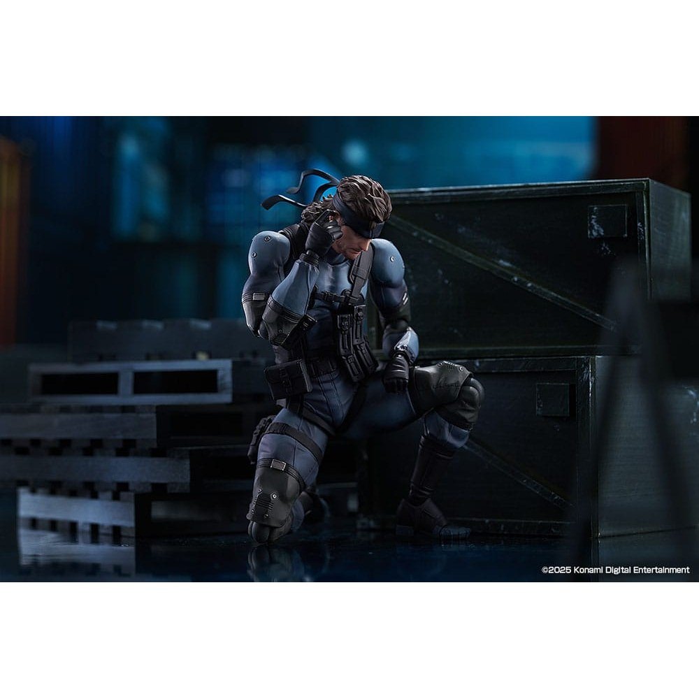 Metal Gear Solid 2: Sons of Liberty Figma Action Figure Solid Snake MGS2 Ver. Updated Edition 16cm - Action Figures - Max Factory - Hobby Figures UK