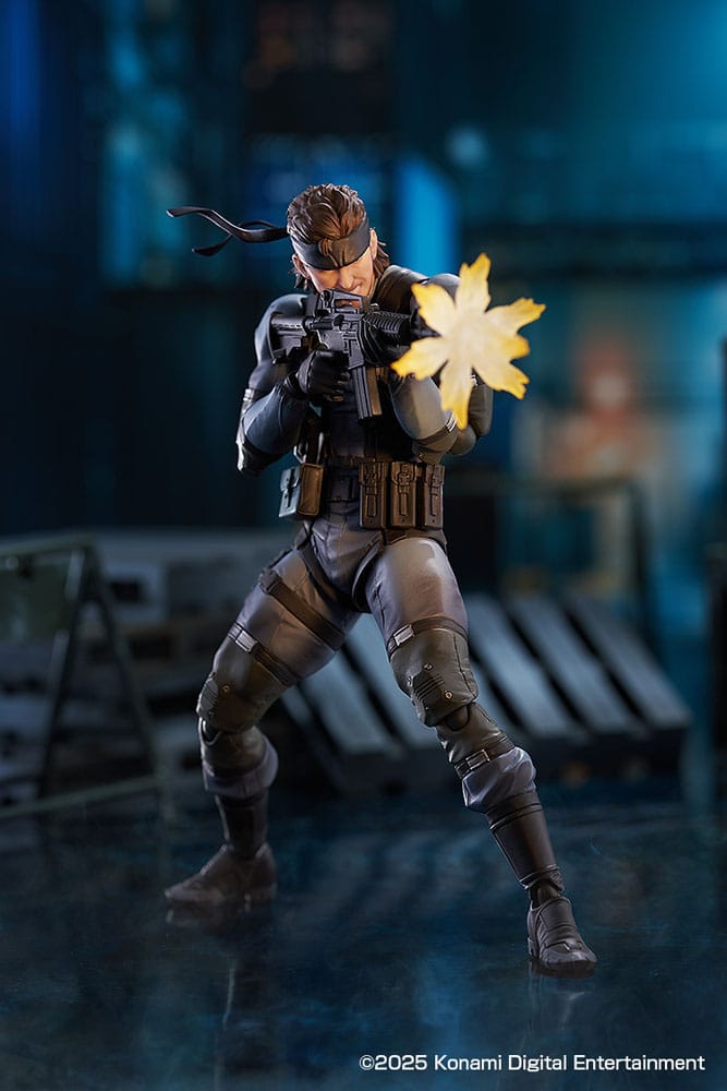 KONAMI MGS2 METAL GEAR SOLID SOLIDUS SNAKE ACTION FIGURE メタル
