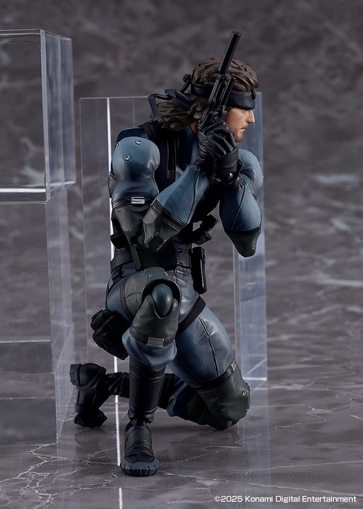 Metal Gear Solid 2: Sons of Liberty Figma Action Figure Solid Snake MGS2 Ver. Updated Edition 16cm - Action Figures - Max Factory - Hobby Figures UK
