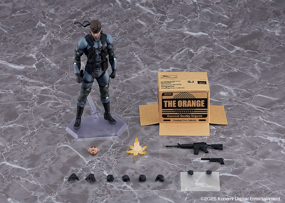 metal gear solid merchandise uk Metal Gear Solid 2: Sons of Liberty Figma Action Figure Solid Snake MG – Hobby Figures