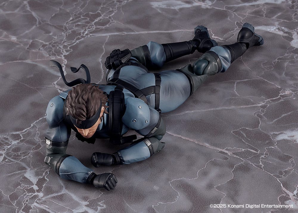 Metal Gear Solid 2: Sons of Liberty Figma Action Figure Solid Snake MGS2 Ver. Updated Edition 16cm - Action Figures - Max Factory - Hobby Figures UK