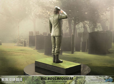 Metal Gear Solid 3: Snake Eater Statue 1/4 Big Boss Requiem 55cm - Scale Statue - First 4 Figures - Hobby Figures UK