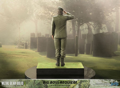 Metal Gear Solid 3: Snake Eater Statue 1/4 Big Boss Requiem 55cm - Scale Statue - First 4 Figures - Hobby Figures UK