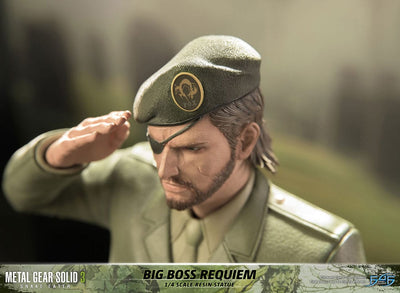 Metal Gear Solid 3: Snake Eater Statue 1/4 Big Boss Requiem 55cm - Scale Statue - First 4 Figures - Hobby Figures UK