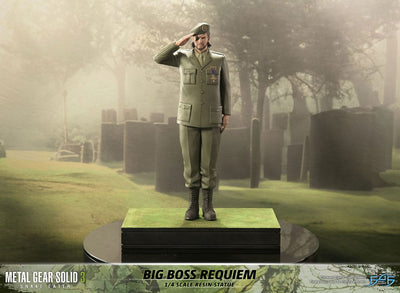 Metal Gear Solid 3: Snake Eater Statue 1/4 Big Boss Requiem 55cm - Scale Statue - First 4 Figures - Hobby Figures UK
