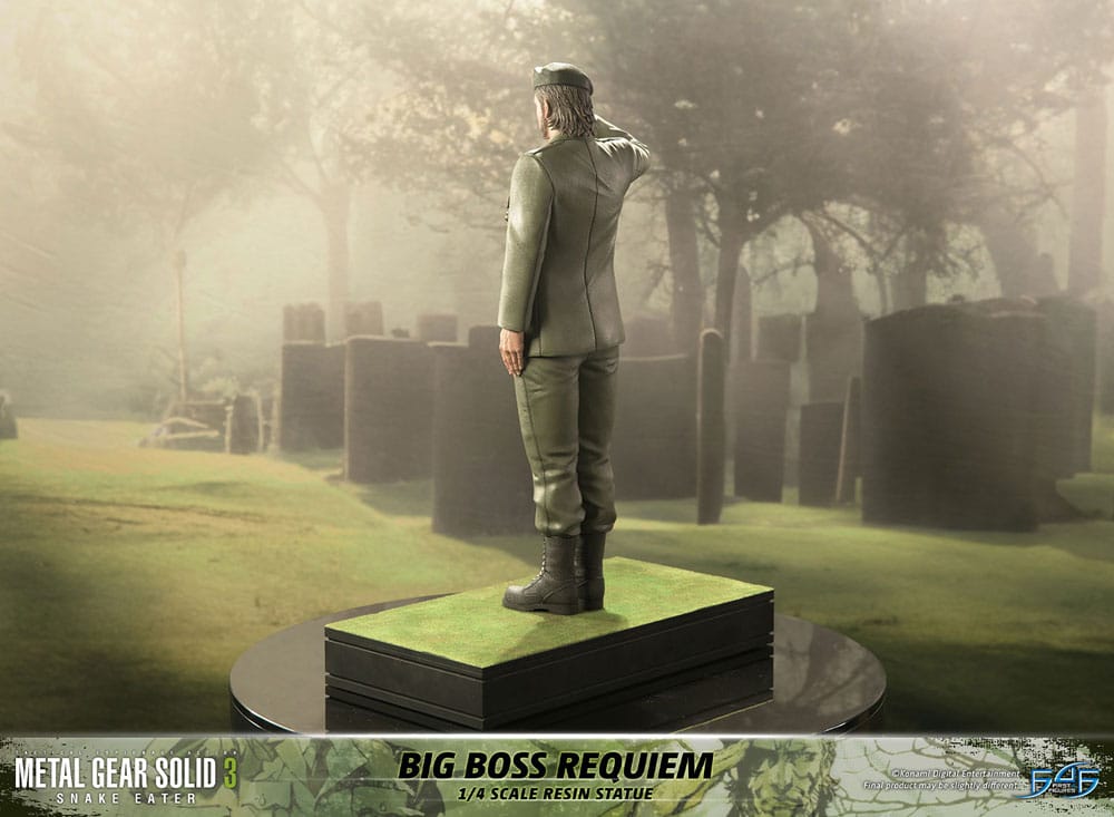 Metal Gear Solid 3: Snake Eater Statue 1/4 Big Boss Requiem 55cm - Scale Statue - First 4 Figures - Hobby Figures UK